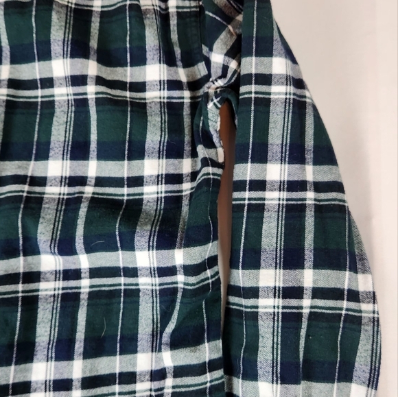 Weatherproof Shirt, Mens Size Medium Green Blue White, Flannel, Plaid, Button Up - Picture 2 of 12